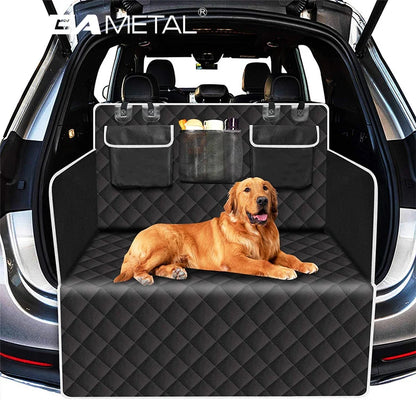 SEAMETAL ペット用トランクカーゴライナー 5層厚手オックスフォード布トランクカーペット 防水 滑り止め 耐摩耗性 クッション 犬用