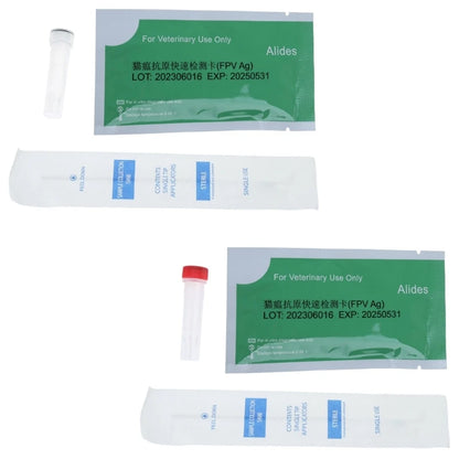 Pet Test Kits at Home for Dog or Cat Urine Stool Sample Collection Kits Result in 5-10 Minutes for CPV-CDV-FPV-TOXO-CCV