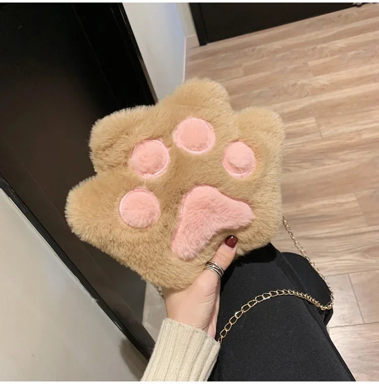 Japanese Style Kawaii Bag Women Cartoon Plush Shoulder Bag for Women 2022 New Crossbody Bag Small Phone&Purse Bag Bolsa Feminina