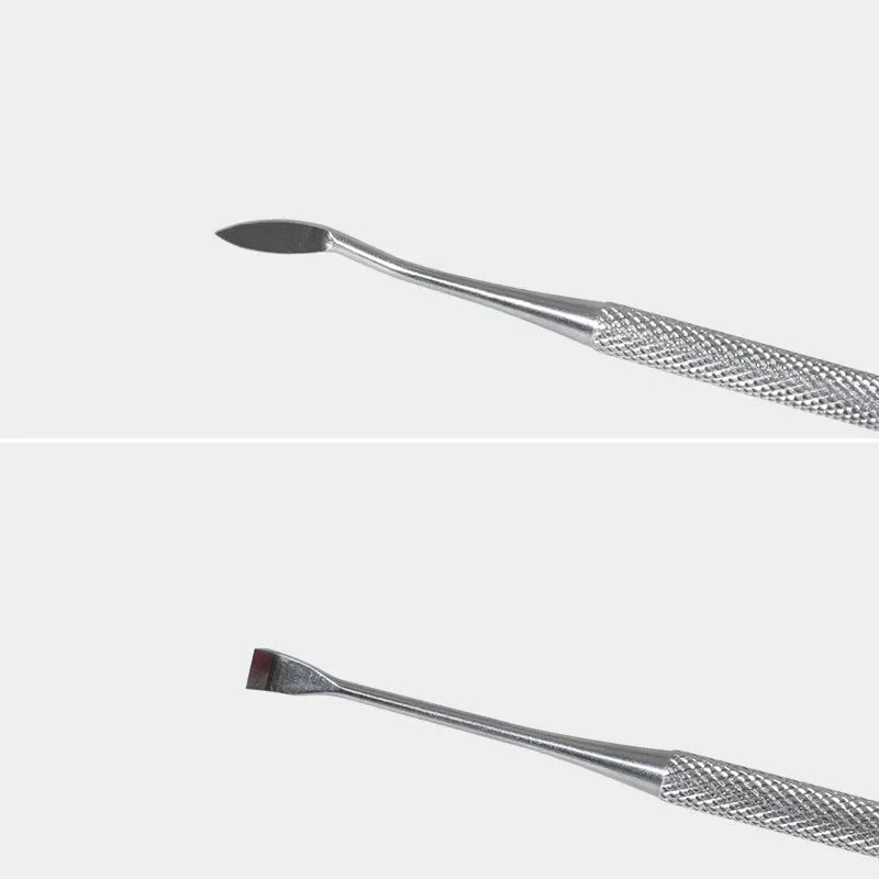 Pet Dog Toothbrush Stainless Steel Double Head Tooth Cleaning Tool Brush Bad Breath Tartar Teeth Care For Dog Cat Supplies
