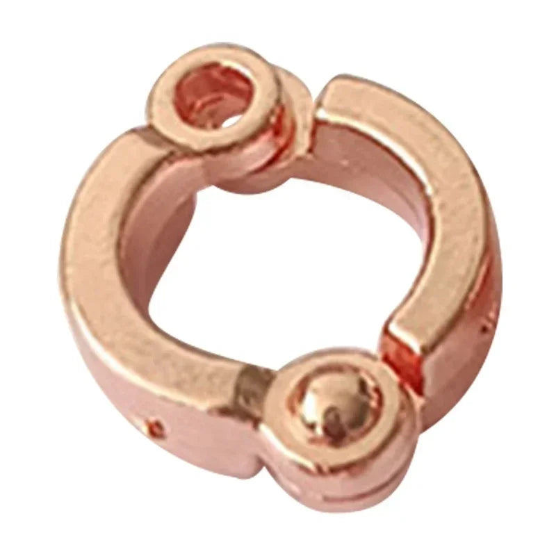 Parrot Foot Rings Metal Pet Bird Leg Rings Outdoor Fly Training Activity Anti-Lost Opening Clip Leash Accessories 4-15mm