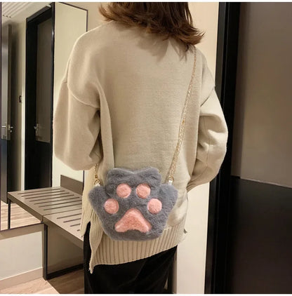 Japanese Style Kawaii Bag Women Cartoon Plush Shoulder Bag for Women 2022 New Crossbody Bag Small Phone&Purse Bag Bolsa Feminina