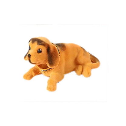 Creative Bobble Head Dog Figure Ornament Statue Cute Shaking Head Dog Car Ornament for Car Dashboard Tabletop Decoration Bobbing