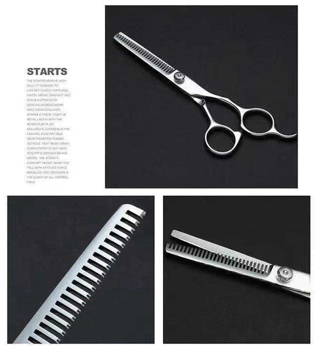 Pet Grooming Scissors Dog Hair Tool Set Professional Trimming Scissors Bent Scissors Teddy Haircutting Scissors Pet Clippers