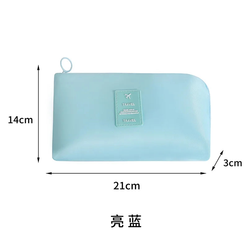 Travel Accessory Cable Bag Portable Digital USB Electronic Organizer Gadget Case Travel Cellphone Charge Mobile Charger Holder