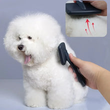 Dog Comb Dog Grooming Brush Massage Cat Brush Pet Hair Remover Stainless Steel Combs for Dogs Hair Knot Opening Pets Accessories