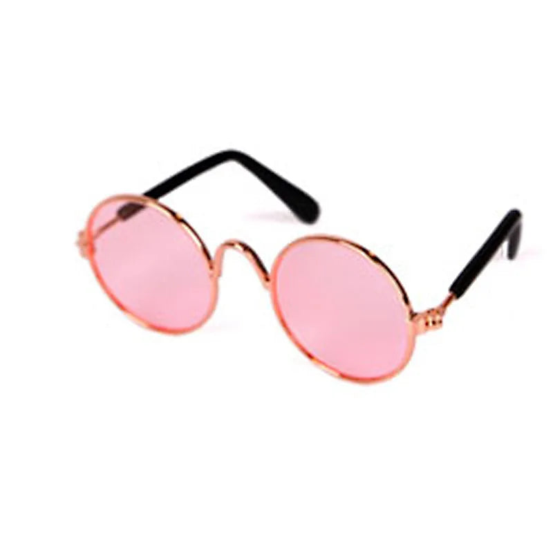 Handsome Pet Cat Glasses Eye-wear Retro Round Sunglasses for Small Dog Cat Pet Photos Props Accessories Pet Products