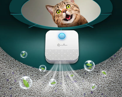 DownyPaws 4000mAh Cat Litter Odor Purifier & Deodorizer