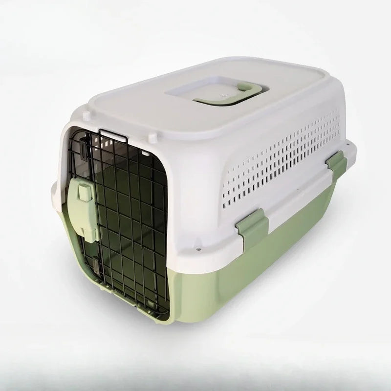 Convenient and Stylish Pet Carrier Bag for Airline and Car Travel, Ensures Comfort and Safety for Your Furry Friend