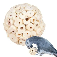 インコの噛むおもちゃボール チューシュレッド 採餌用 鳥​​かごアクセサリー インコ、ラブバード、セキセイインコ、コニュア、オカメインコ用