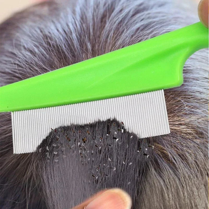 Gentle Nits Flea Eggs Remove Brush for Small Dog Fine Toothed Pet Puppy Eye Belly Comb Untangling Cat Hairs Product