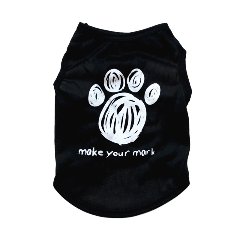 Summer Pet Clothes Solid Print Puppy Cat Vest for Cats Cool Breathable Kitten Pajamas Sphynx Persian Clothing ropa para gatos