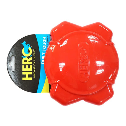 CAITEC Dog Toys Squeaking Foraging Disc Springy Durable Floatable Foraging and Chewing Pet Toy