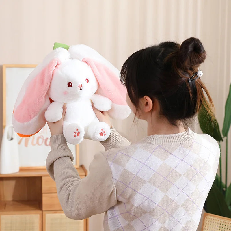 35cm Creative Funny Doll Carrot Rabbit  Toy Stuffed Soft Bunny  Toys for Kids Girls Birthday Gift