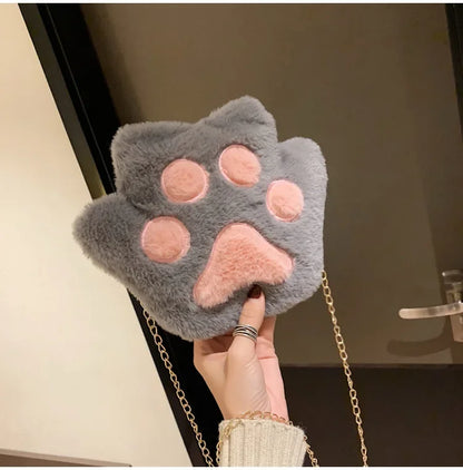 Japanese Style Kawaii Bag Women Cartoon Plush Shoulder Bag for Women 2022 New Crossbody Bag Small Phone&Purse Bag Bolsa Feminina