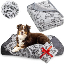 Flannel Pet Sleeping Blanket Soft Fluffy Dog Blanket Warm Breathable Cat Cover Blanket Comfortable Dog Cat Sleeping Sheet Mat