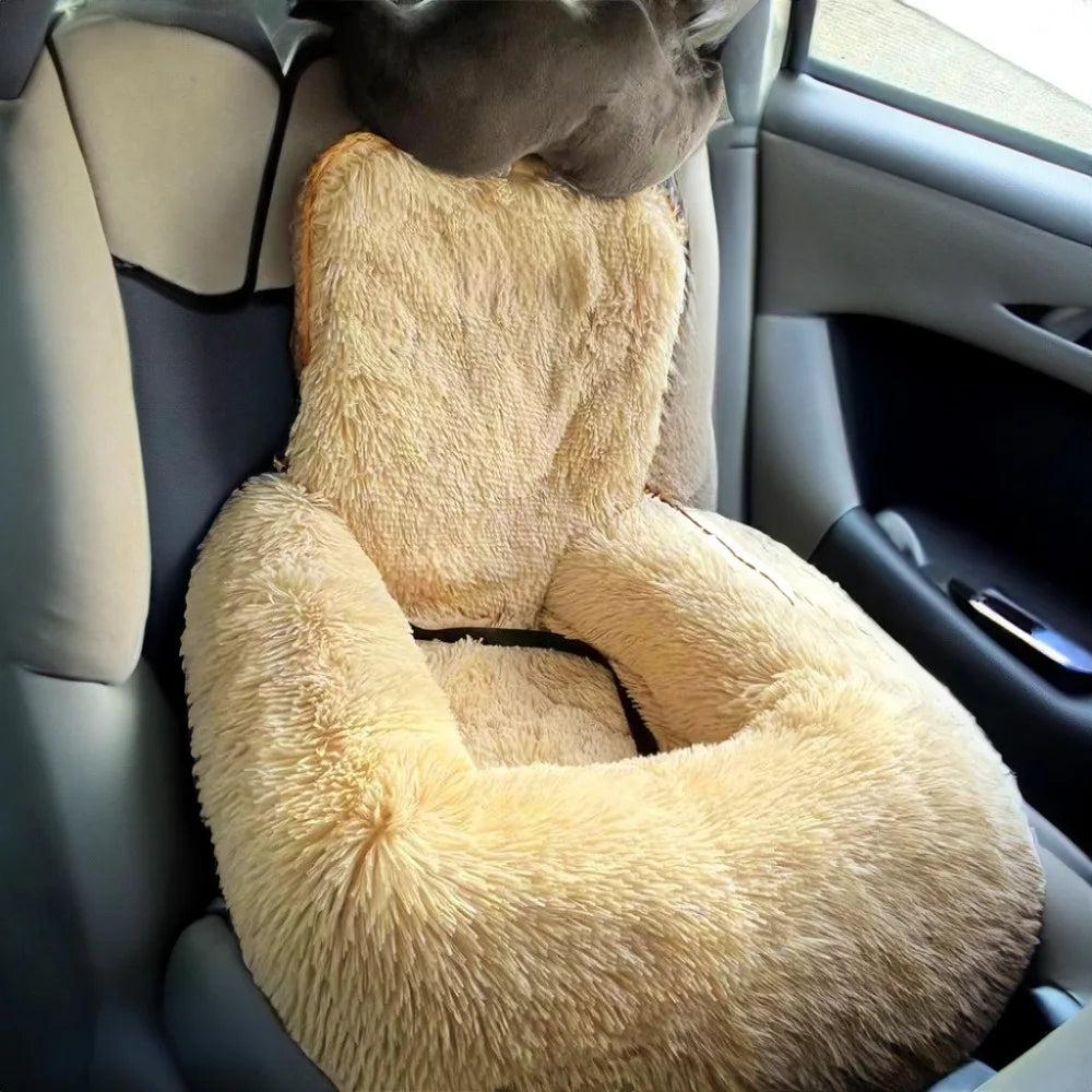 Car Kennel Safety Seat Car Indoor Dual-purpose Kennel Removable Car Pet Pad Travel