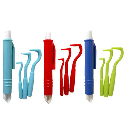 4Pcs Tick & Flea Remover Set for Dogs, Cats & Pets