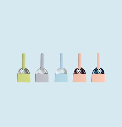 Advanced Cat Litter Shovel Set, Kitten Poop Cleaning Pet Shovel Cleaning Toilet Set, Convenient Cleaning Poop - Durable and Lightweight Pet Cleaning Tool Set