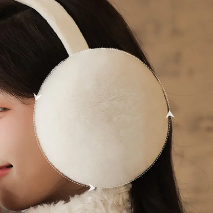 New Lovely Winter Warm Cat Ear Warmers Glitter Ears Plush Earmuffs for Women Playful Girls Ear Muffs Cold Protection Warm Hot