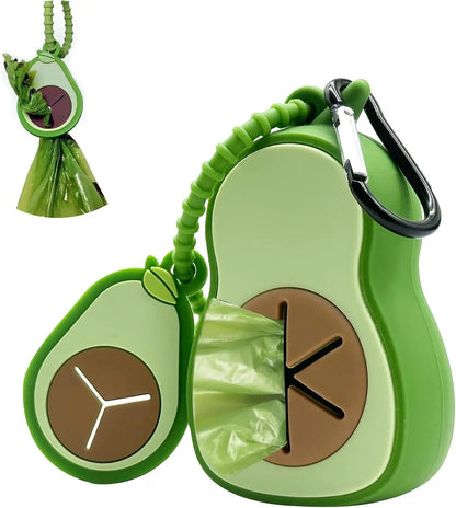 Biodegradable Dog Poop Bags with Silicone Clip Holder