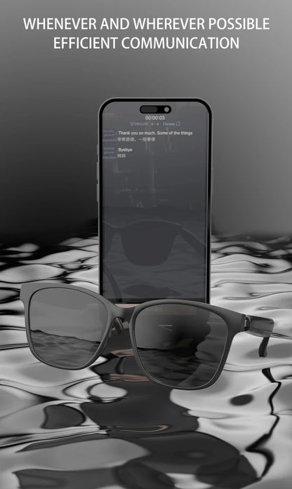 Xiaomi HY-C8 Smart Glasses AI Intelligent Translation Wireless Bluetooth Glasses Real-time Simultaneous Interpretation Headset