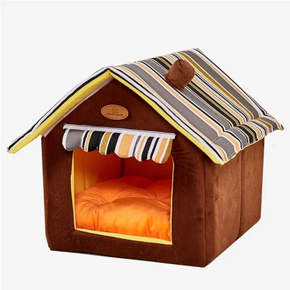 Soft Indoor Pet Tent House for Small to Medium Dogs & Cats