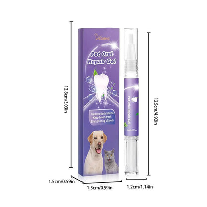 Dog Oral Cleaning Gel Tooth Stain Cleaner Remove Dental Stakes Tartar Plaque Eliminator Fresh Breath Pets Tooth Whitening Pen