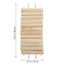 Ladder Fence Small Pet Cage Ornament Climbing Toy Hamster Accessories Playground Bird Toys 2 In1 Cage Ladder Fence Pet Supplies
