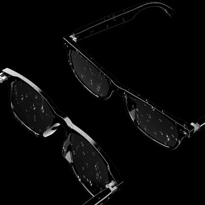 Smart Glasses AI Voice Assistant Outdoor Sport Glasses with Camera Remote Shooting Open Ear Sound Mic & Speakers for Women Men