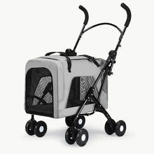 便攜式折疊戶外狗推車寵物貓推車寵物籠適用於大中型犬