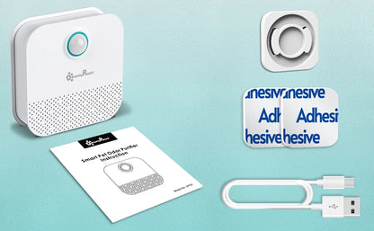 DownyPaws Smart Cat Litter Deodorizer – 4000mAh Air Purifier