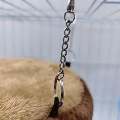 小動物寵物屋倉鼠窩樹樁形圓形吊床豚鼠雪貂松鼠兔子冬季保暖棉床