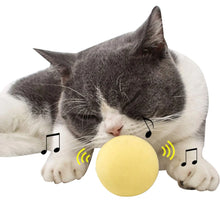 Interactive Cat Toy Ball Cute And Fun Electric Funny Cat Turntable Toy Fun Mental Physical Exercise Puzzle Kitten Toys With