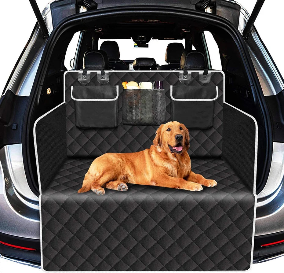 SEAMETAL Trunk Cargo Liner for Pet 5-Layer Thicken Oxford Cloth Trunk Carpet Waterproof Anti Slip Wear-Resistant Cushion for Dog