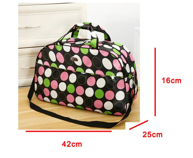 Hot Sale PU Leather Women Travel Duffel Bag for Men Large Capacity Waterproof Travel Bag Design Zipper Multifunction Luggage Bag