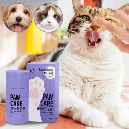 Paw Wax For Dogs 1.41oz Paw Cream Cracked Dog Paws Anti-Drying Moisturizing Foot Care Cream Restores Dry Damaged Large Dogs Paws