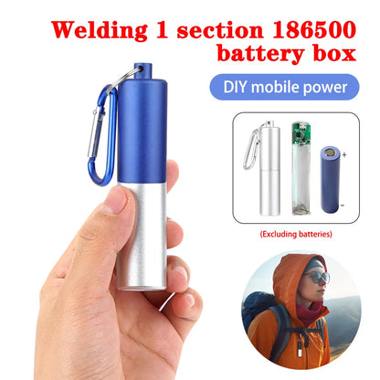 1PCS Portable Battery Box USB 5V 1A Power Bank Case 18650 Suite Battery External DIY Charger Box Kit Universal Cell Phones
