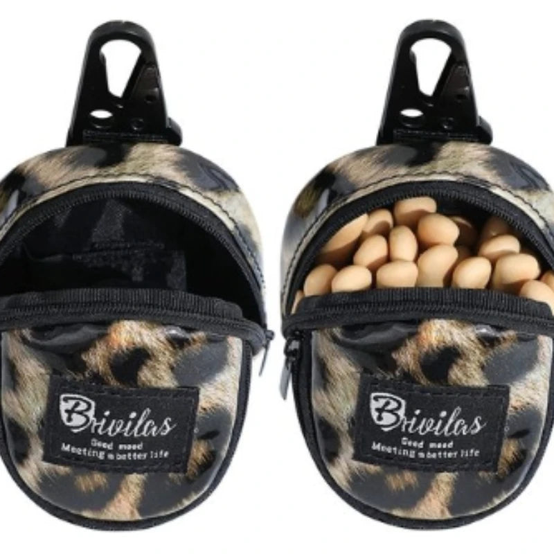 Portable Dog Training Treat Bag Outdoor Pet Dog Treat Pouch Puppy Snack Reward Waist Bag Dog Poop Bag Dispenser Pet Accessories