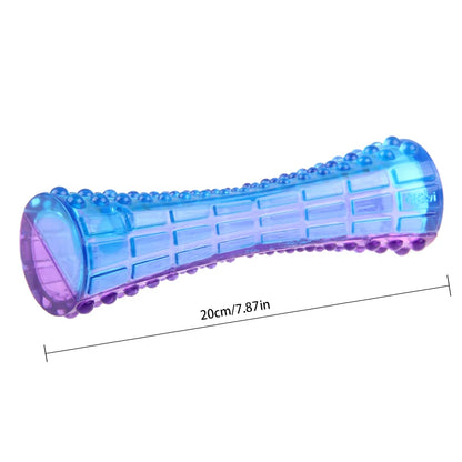 Interactive Dog Ball Pet Toys G-Ball Series Squeaky 2.5' Bouncy Assorted Colors for Small/Medium Dogs