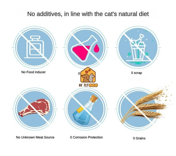 Cat canned food Cat wet foodAdult cats Kittens Cat snacksProtect stomach Beautiful hair Bright eyes Pet snacks Pet accessories