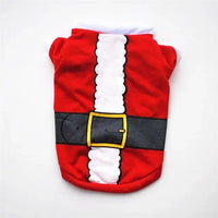 Christmas Dog Clothes New Year Pets Dogs Clothing For Small Medium Dogs Costume Chihuahua Pet Shirt Warm Dog Clothing Yorkshire - Pets Home Supplies