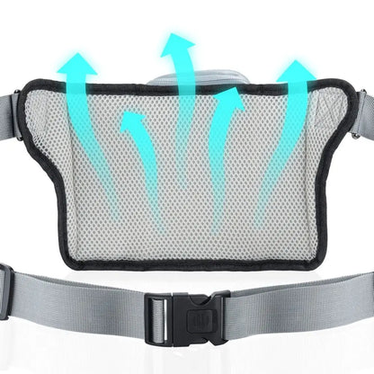 New Retractable Dog Walking Bag Adjustable Reflective Puppy Training Pouch Outdoor Hands Free Waist Bag Running
