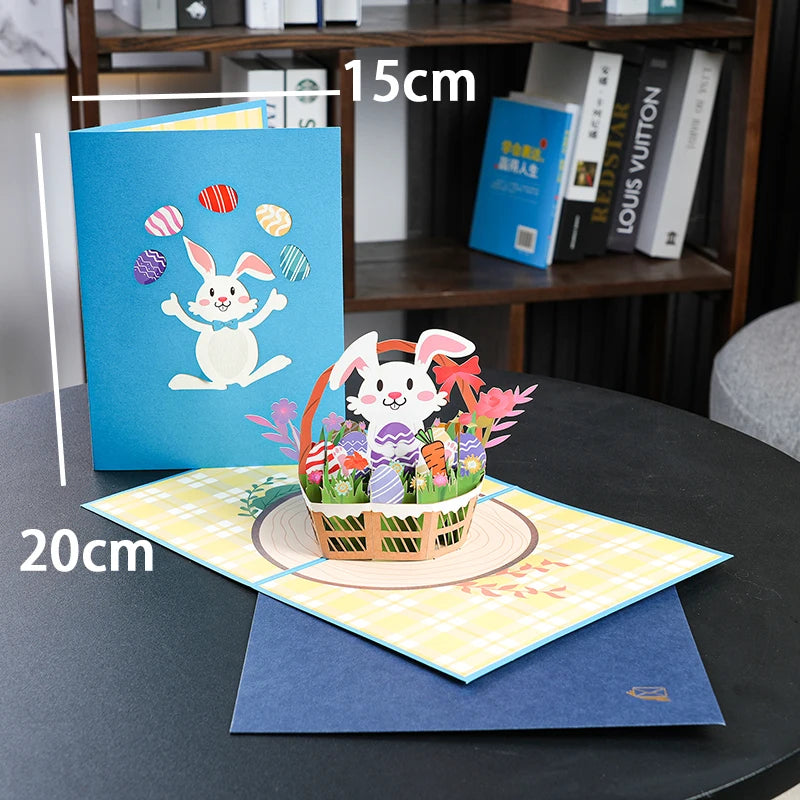 3D Animals Pop up Card Birthday Greeting Card Butterfly