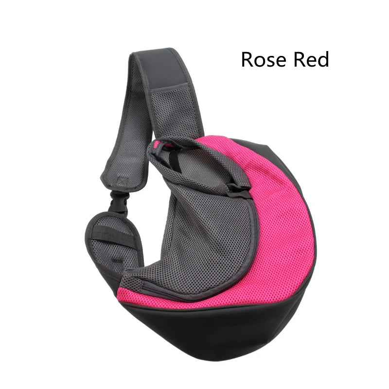 Pet Bag Portable dog Carrier Breathable Outdoor Travel cat Shoulder Bag Comfort Foldable dog carrier pet cat Cross-body Bags