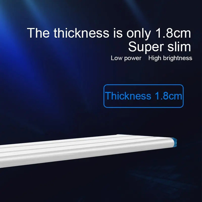 Extensible Waterproof Clip on Lamp For Fish Tank Super Slim LED Aquarium Lighting Aquatic Plant Light