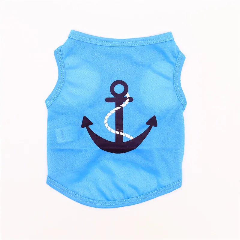 Summer Pet Clothes Solid Print Puppy Cat Vest for Cats Cool Breathable Kitten Pajamas Sphynx Persian Clothing ropa para gatos