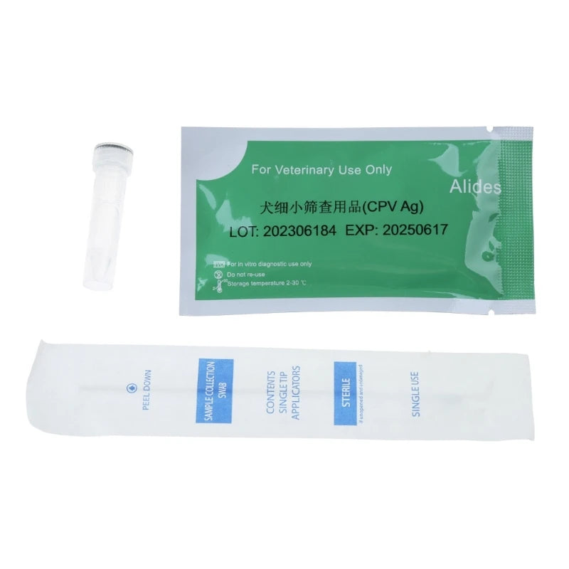 Pet Test Kits at Home for Dog or Cat Urine Stool Sample Collection Kits Result in 5-10 Minutes for CPV-CDV-FPV-TOXO-CCV