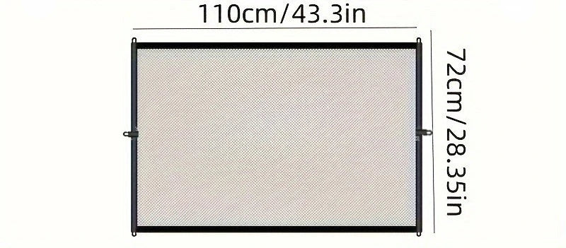 Foldable Dog Barrier Isolation Fence Foldable Indoor Dog Gate Puppy Safety Fence Dog Gate for The House Doorway Stairs