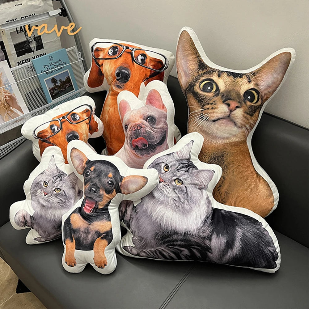 Personalized Photo DIY Humanoid Cushion Couple Toys Dolls Stuffed Boyfriend Pillow Doll Custom Pet Shape Pillow Sofa Car Cushion